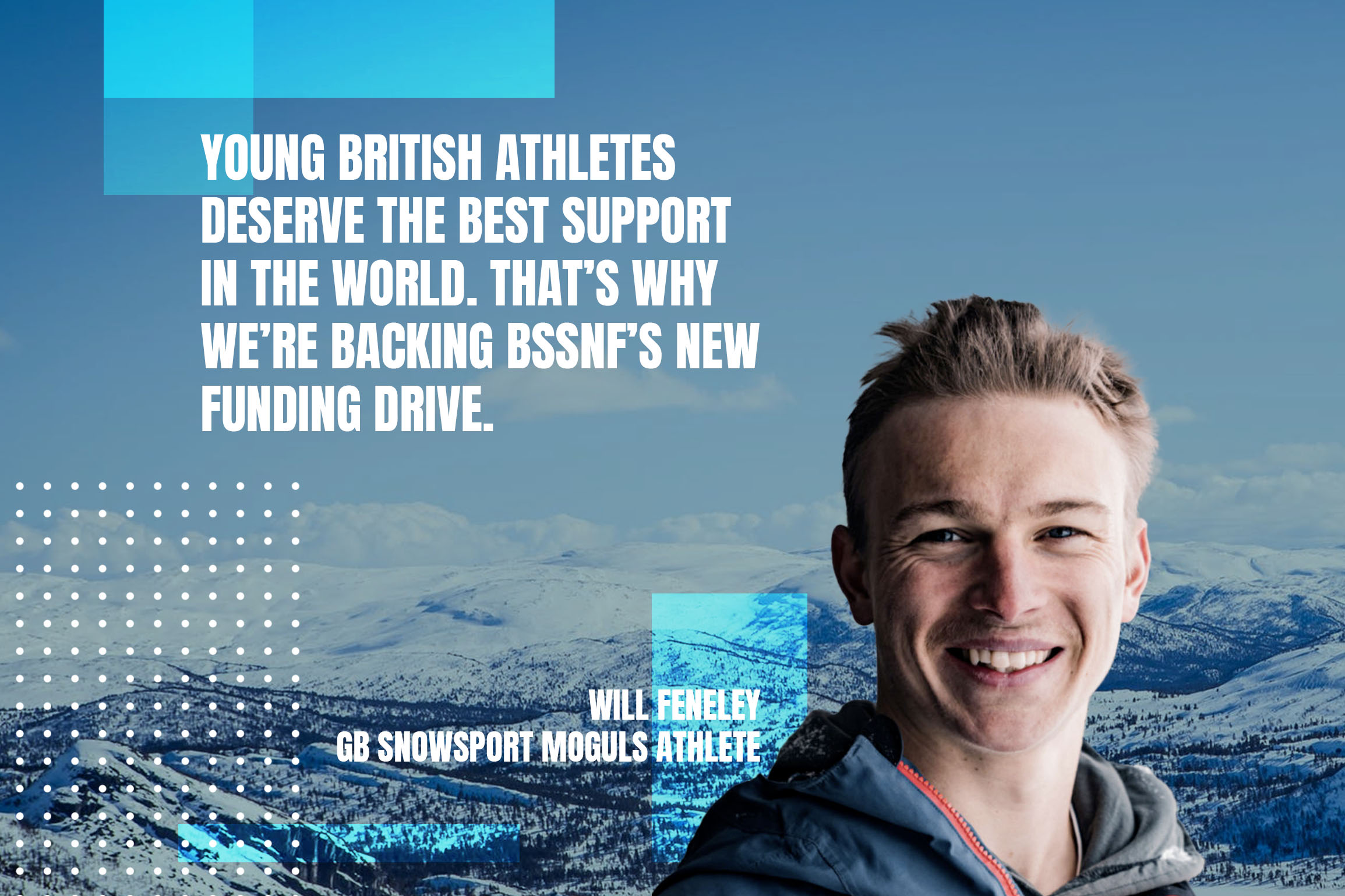 Young British athletes deserve the best support in the world. That’s why we’re backing BSSNF’s new funding drive.
