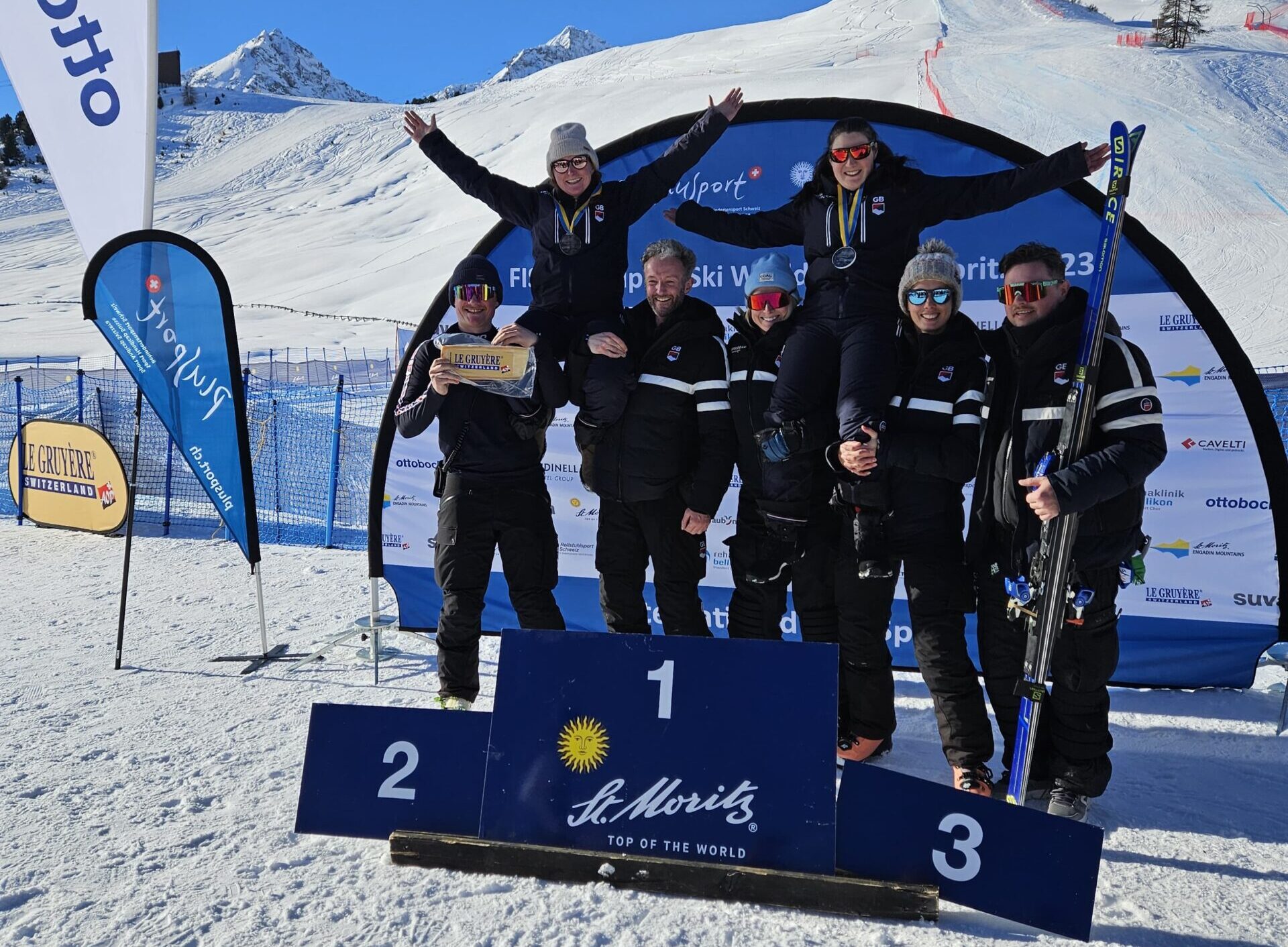 Menna adds Gold in St. Moritz