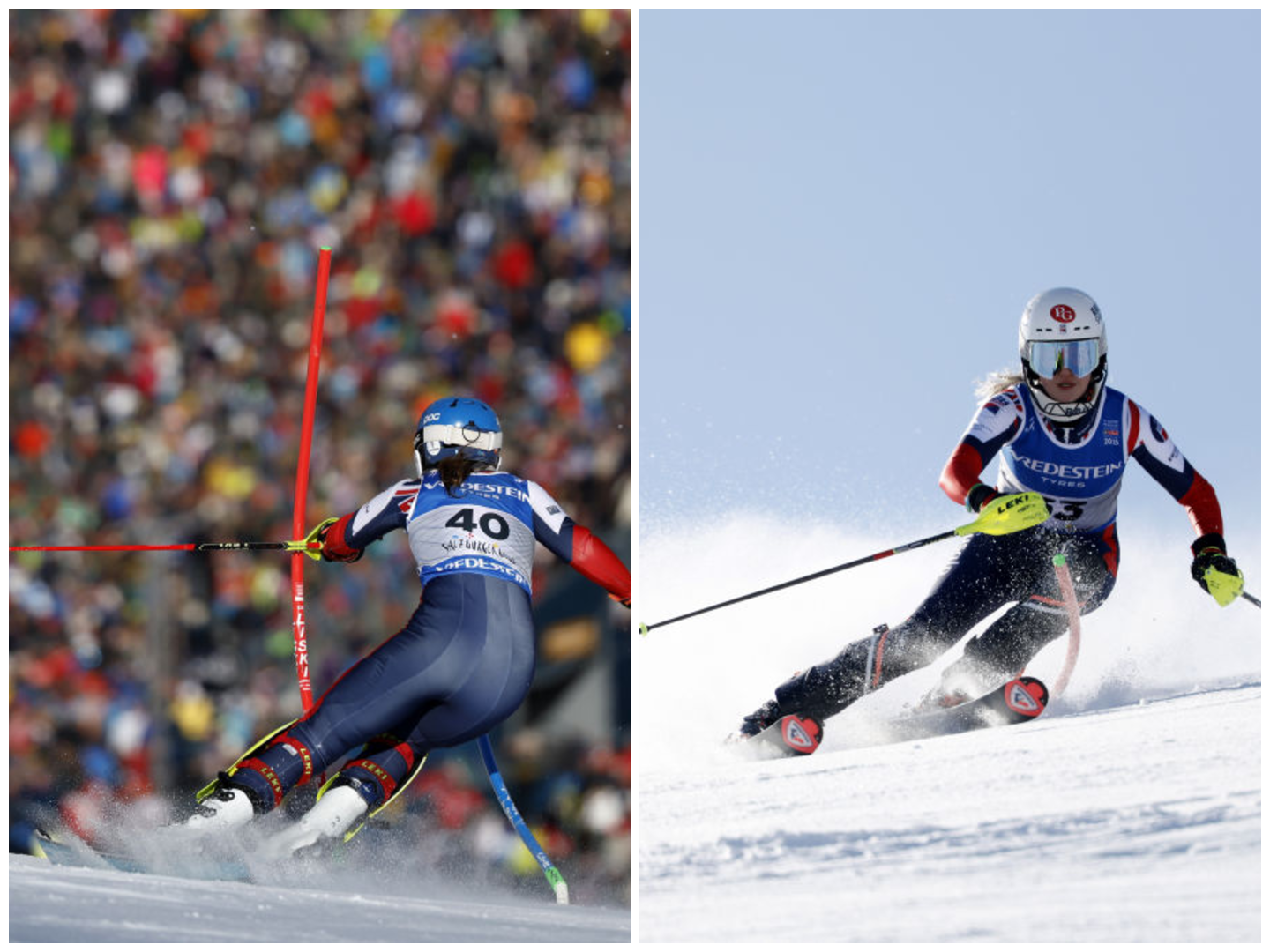 Bell and Palla lead Slalom charge in Saalbach