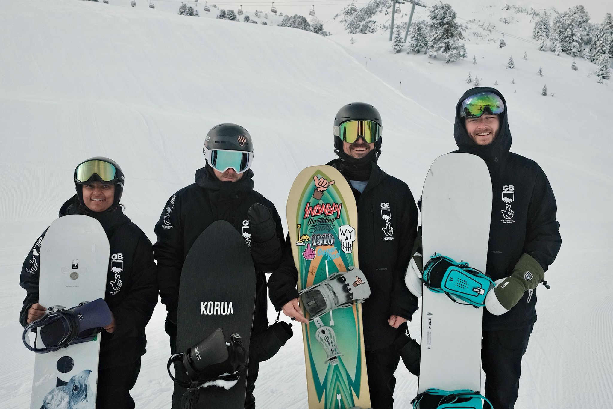 Four-athlete British squad set for Para Snowboard World Champs