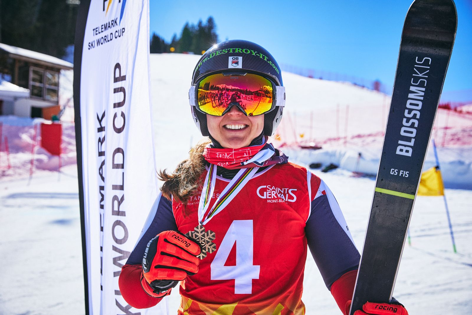 Taylor sprints to third in Telemark World Championships