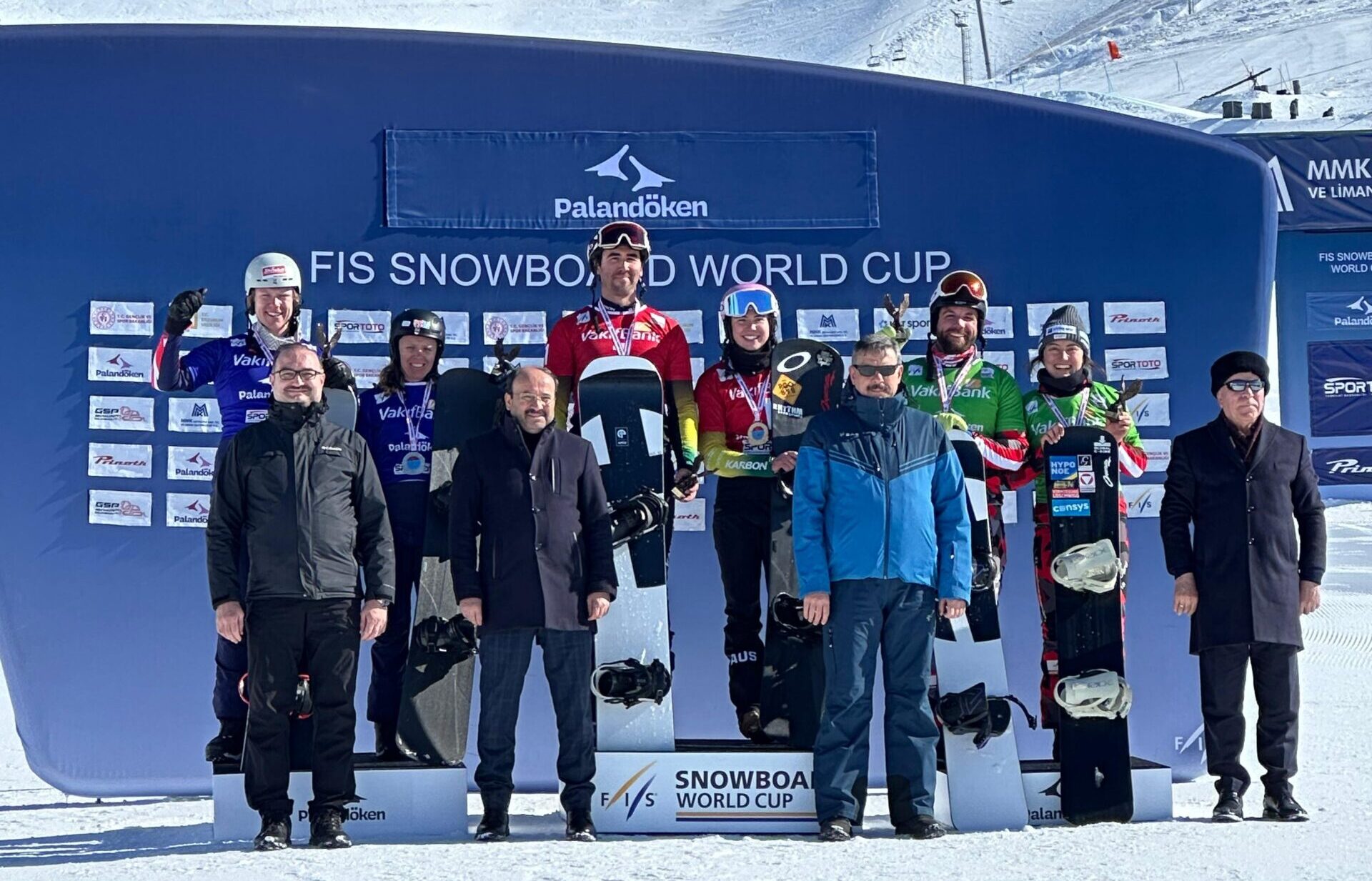 British team take Team SBX silver in Erzurum